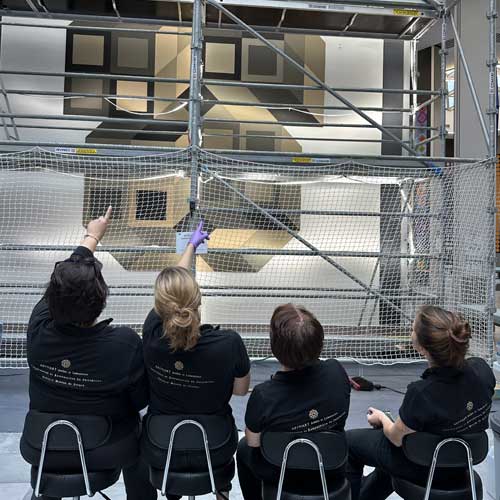 Restauration tableaux réparer nettoyer Vannes Morbihan France