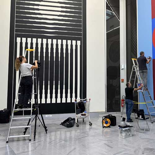 Restauration tableaux réparer nettoyer Vannes Morbihan France